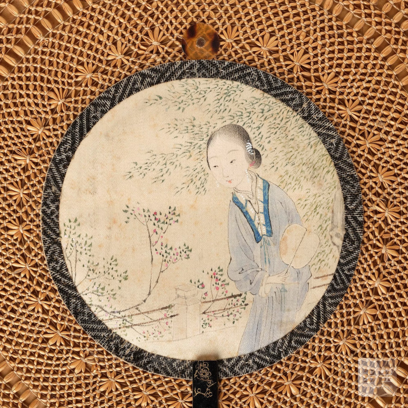 A Chinese fan painting by un anonymous artist, - 图4